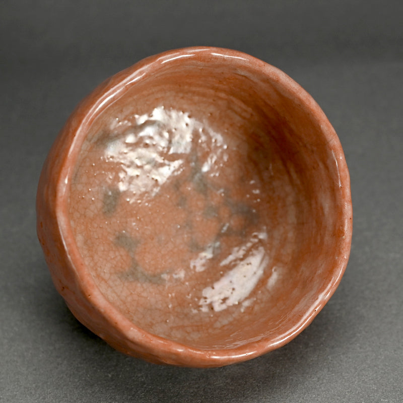 Raku Chawan Tea Bowl  ー建仁寺 竹田益州老師 手造赤茶碗 “山のごとし”