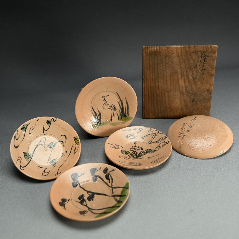 5 Small Plate Set ー真葛長造 "小皿"