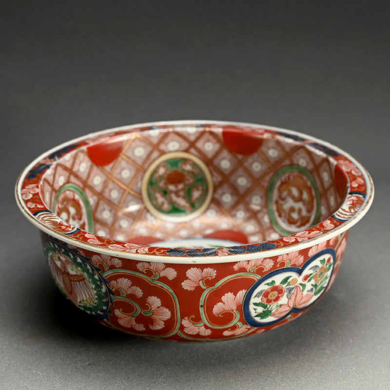 2 Luxurious Daishoji-Imari Porcelain Dragon Bowls, Kutani ー奇玉宝鼎之珍