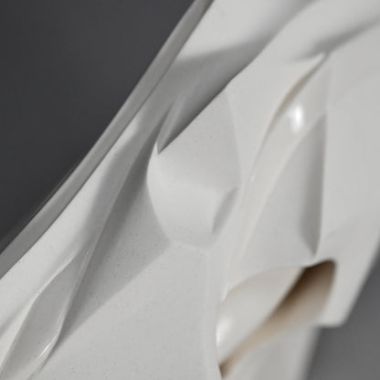 Porcelain Katakuchi Sake pouring Vessel ー松村 淳 “Divergence 6.01”