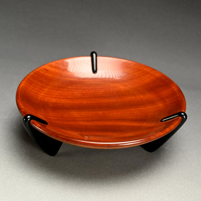 Mid-century Japanese Wood Craft Basin ー木村 宗春 "足付菓子器"