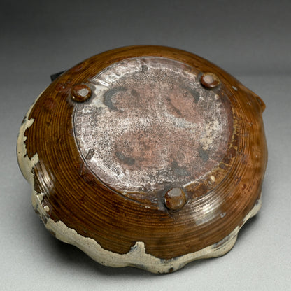 18th century Katratsu Awabi Bachi Ceramic Dish