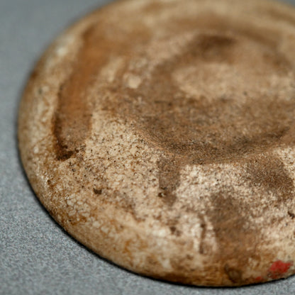 10 Small Edo period Seto-Oribe Sauce Plate set