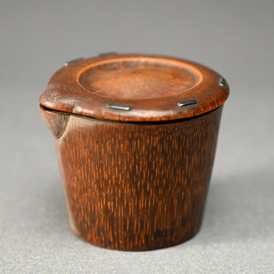 Bamboo Sencha Tea Pot with Silver Clasps