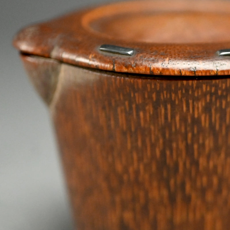 Bamboo Sencha Tea Pot with Silver Clasps