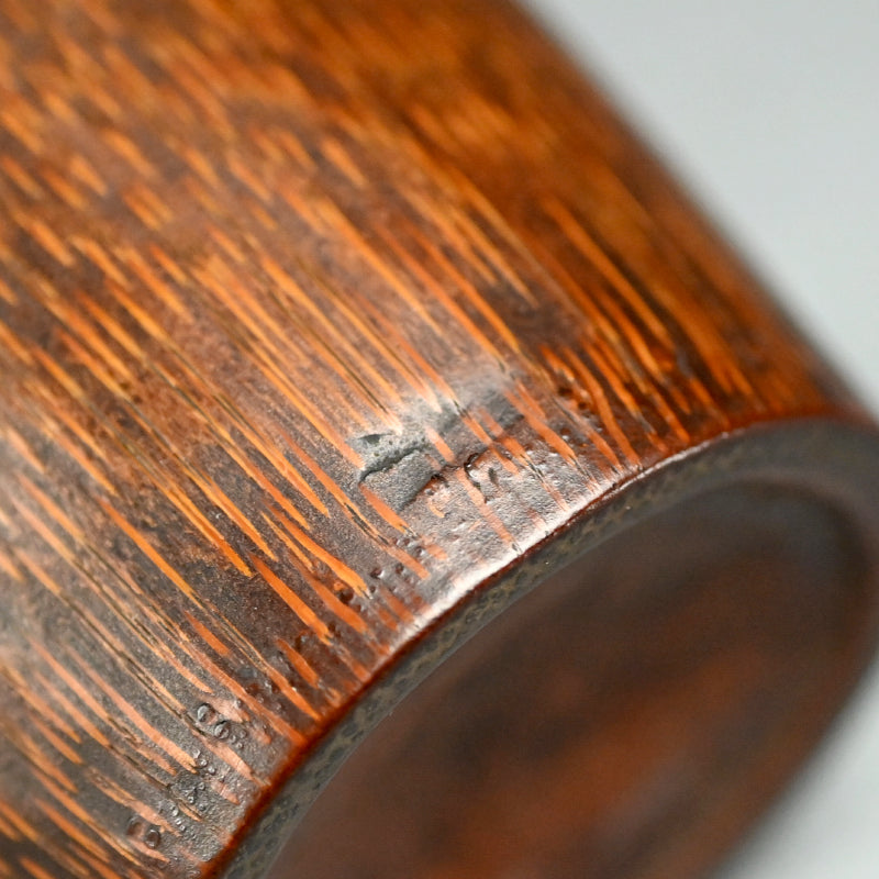 Bamboo Sencha Tea Pot with Silver Clasps
