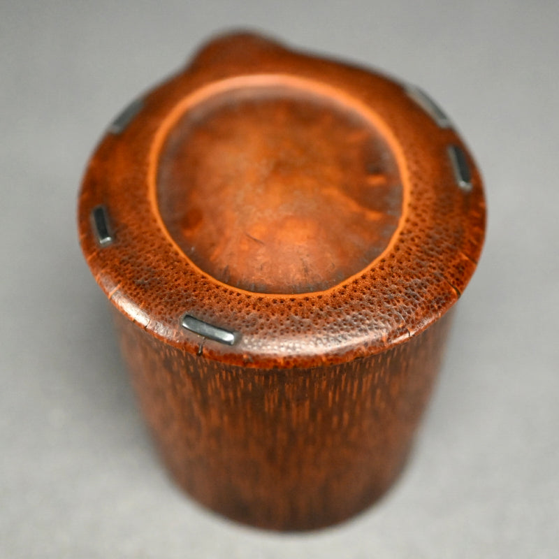 Bamboo Sencha Tea Pot with Silver Clasps