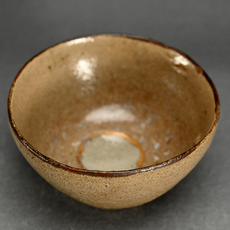 16th-17th c. Karatsu Chawan Tea Bowl w. Kintsugi Gold repair