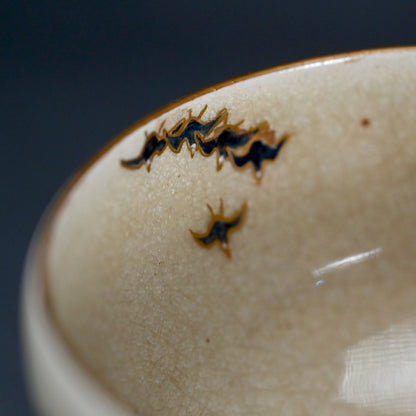 Brilliant Antique Japanese Satsuma Chawan Tea Bowl