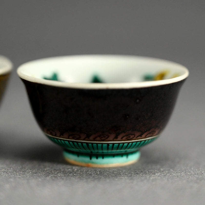 Sake Cup Set ー初代 徳田 八十吉