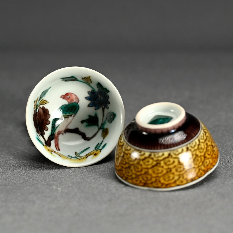 Sake Cup Set ー初代 徳田 八十吉