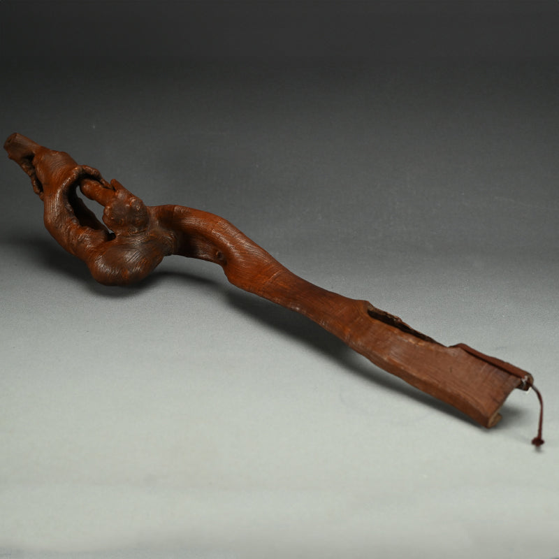Antique Japanese Natural Wood Display