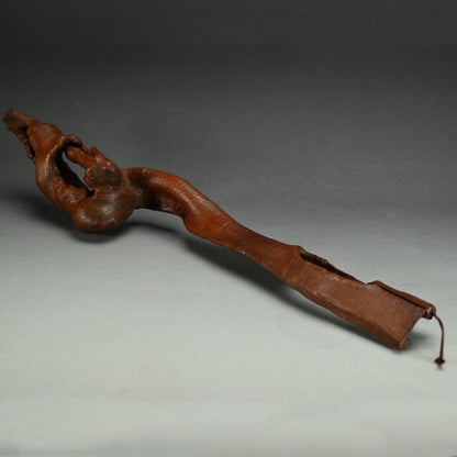 Antique Japanese Natural Wood Display
