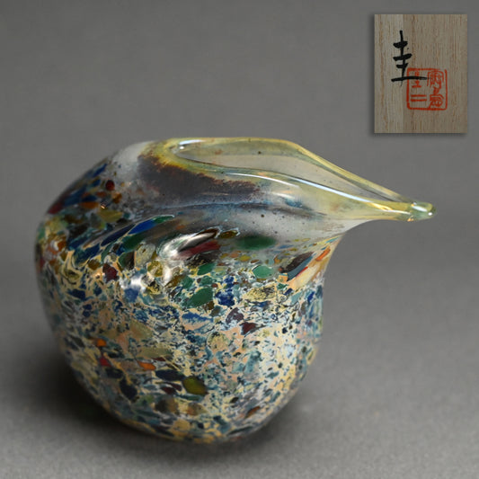Glass Katakuchi ー奥島 圭二 “玻璃片口”
