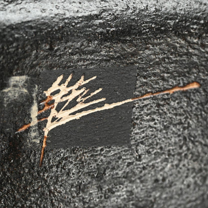 Contemporary Silver Pottery Vessel ー柳原睦夫 "ギン オリベ ペロット瓶"