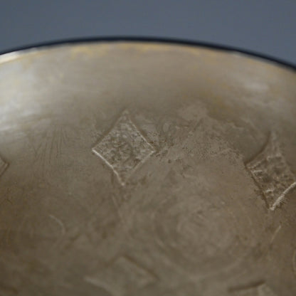 Contemporary Metal-craft Vase ー鹿島 和生 "象嵌金彩銅赤銅合せ花器"