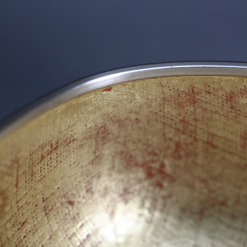 Contemporary Metal-craft Vessel ー鹿島 和生 "象嵌朧銀四方鉢"