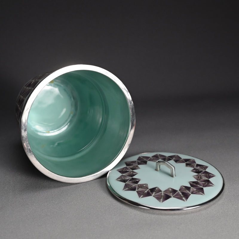 Modern Cloisonne Mizusashi ー柴田 明 “七宝水指”