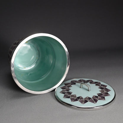 Modern Cloisonne Mizusashi ー柴田 明 “七宝水指”