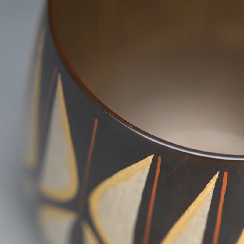 Silver Work Vase ー鹿島 和生 “象嵌黒味銅鉢”