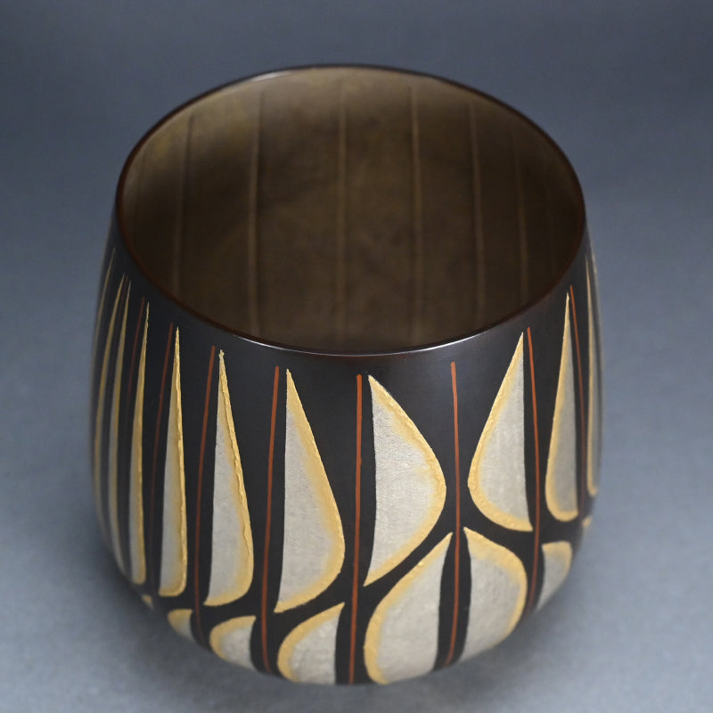 Silver Work Vase ー鹿島 和生 “象嵌黒味銅鉢”