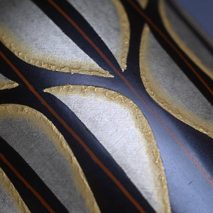 Silver Work Vase ー鹿島 和生 “象嵌黒味銅鉢”