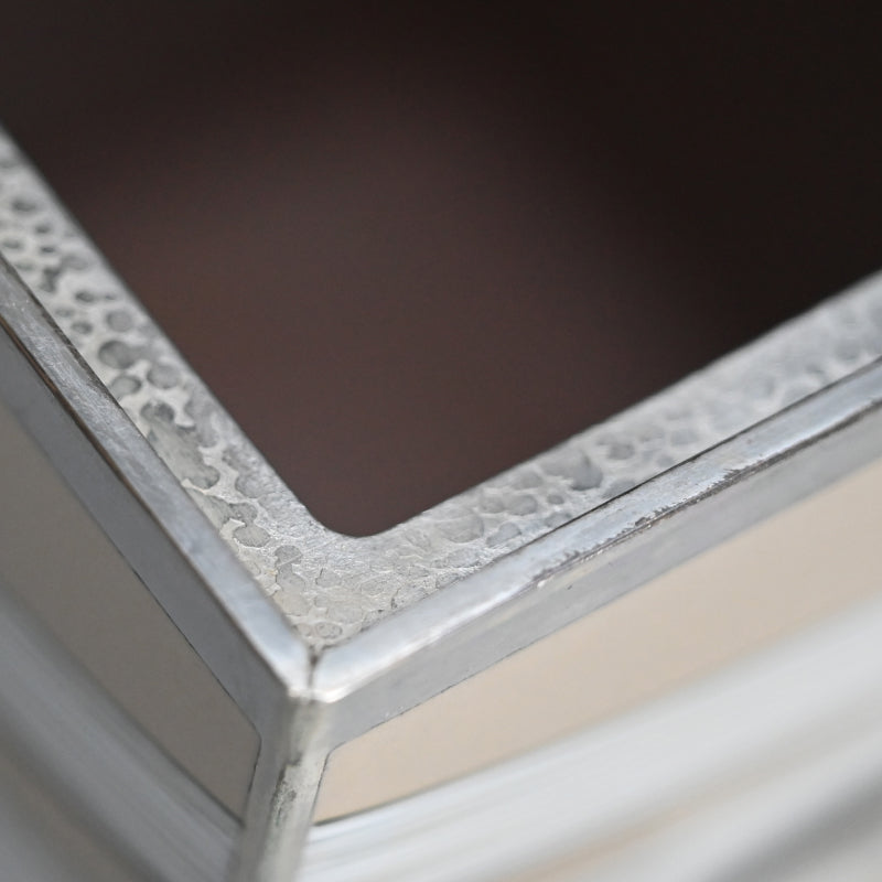 Exhibited Contemporary Cloisonne Mizusashi ー柴田 明 "有線七宝水指"