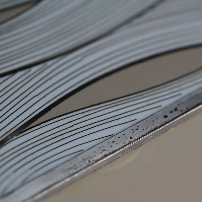 Exhibited Contemporary Cloisonne Mizusashi ー柴田 明 "有線七宝水指"