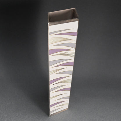 Contemporary Cloisonne Vase ー柴田 明 "有線七宝抽象文花器"