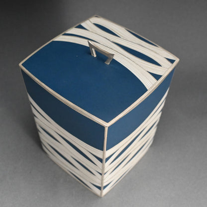 Shippo Mizusashi ー柴田 明 "有線七宝水指"