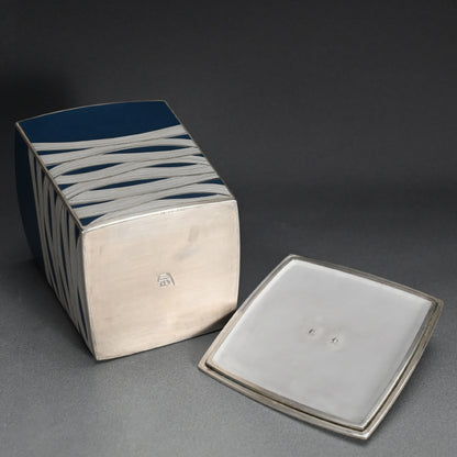 Shippo Mizusashi ー柴田 明 "有線七宝水指"