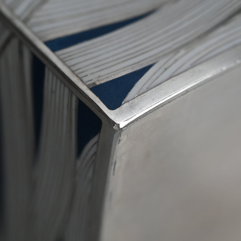 Shippo Mizusashi ー柴田 明 "有線七宝水指"