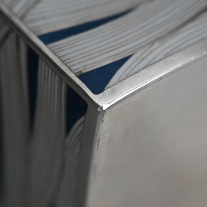 Shippo Mizusashi ー柴田 明 "有線七宝水指"