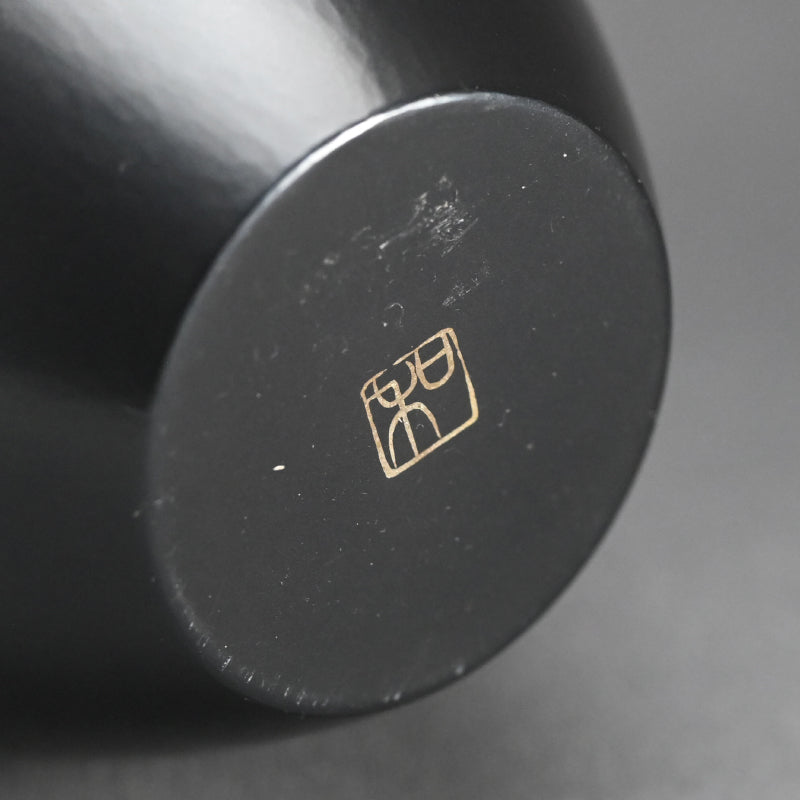 Mixed metal Contemporary Vase ー鹿島 和生 "連渦文象嵌接合せ花器"