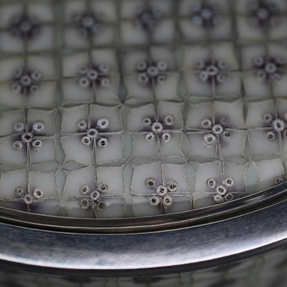 Intense Cloisonne Mizusashi ー柴田 明 "七宝華文水指"