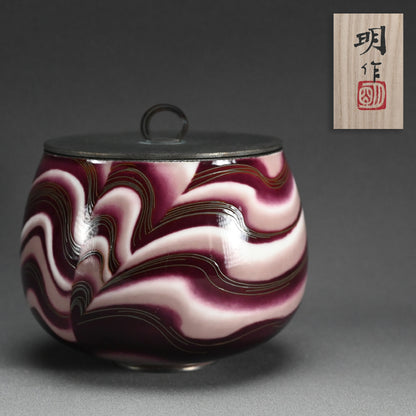 Modernist Cloisonne Mizusashi ー柴田 明 “七宝水指”