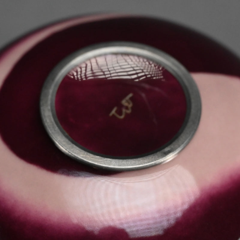 Modernist Cloisonne Mizusashi ー柴田 明 “七宝水指”