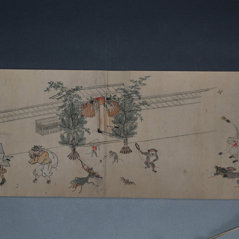 Festival of Fools: An Edo Handscroll Beasts, Buddhas & Buffoonery