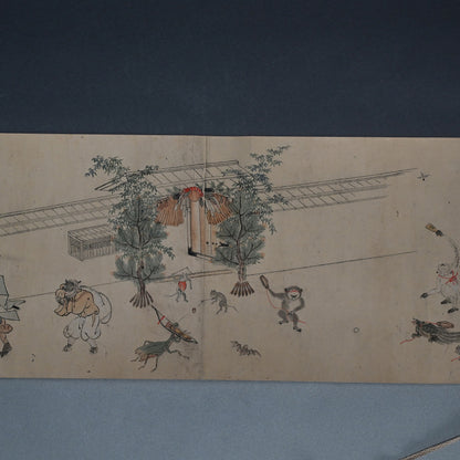 Festival of Fools: An Edo Handscroll Beasts, Buddhas & Buffoonery