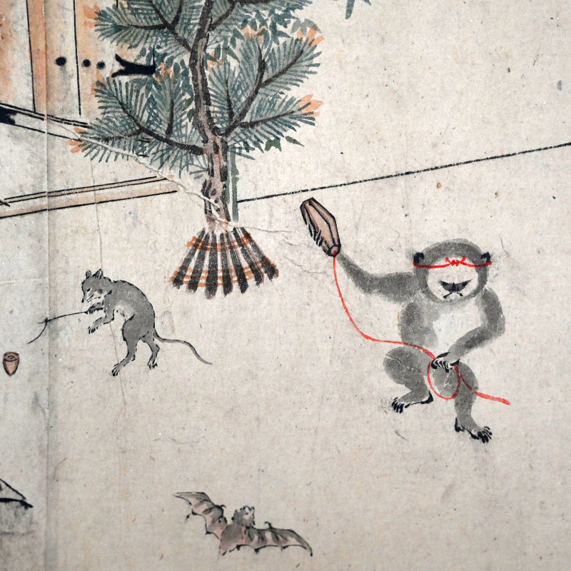 Festival of Fools: An Edo Handscroll Beasts, Buddhas & Buffoonery