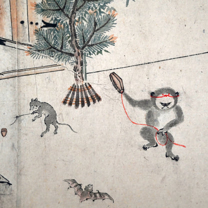 Festival of Fools: An Edo Handscroll Beasts, Buddhas & Buffoonery