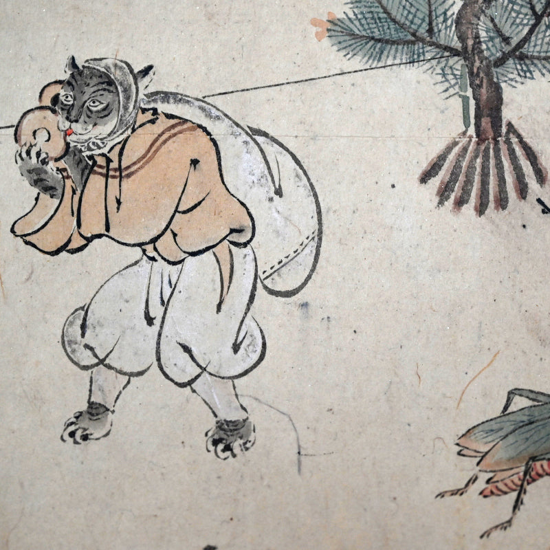 Festival of Fools: An Edo Handscroll Beasts, Buddhas & Buffoonery