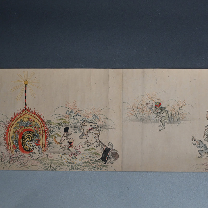 Festival of Fools: An Edo Handscroll Beasts, Buddhas & Buffoonery