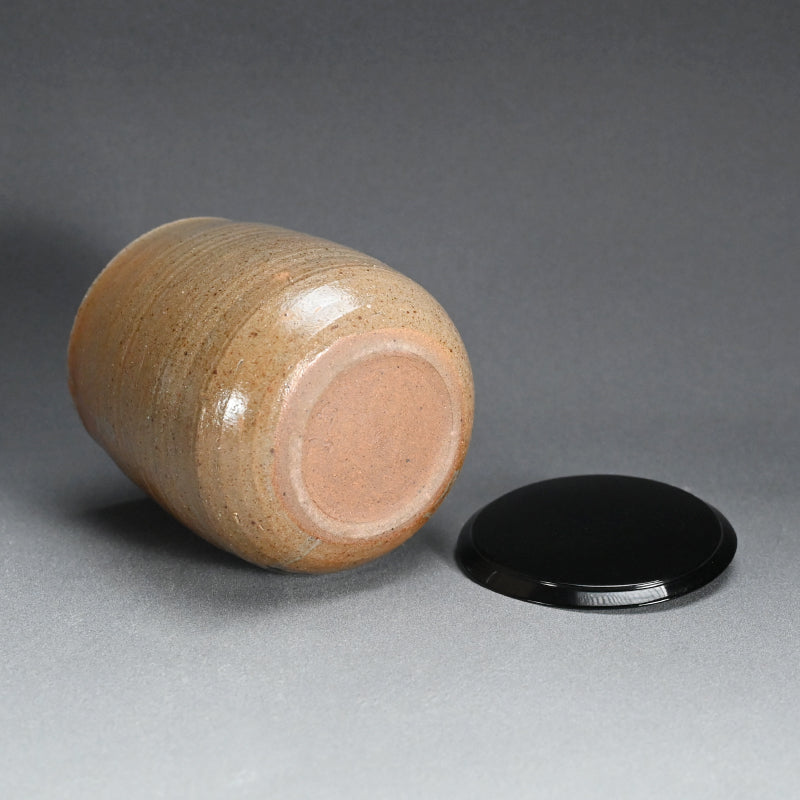 Yatsuhashi (8 bridges) Mizusashi from the Suiogi Kiln of Kobori Sokei