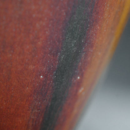 Exquisite Red Glazed Vase ー大森 光彦 "窯変花瓶"
