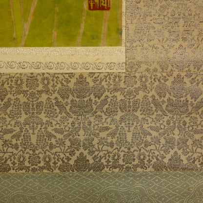 Mid Century Scroll, Iris ー沢 宏靱 “花菖蒲”