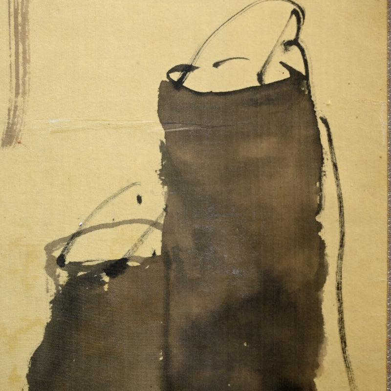 Squid Hanging to Dry ー橋本 海関 “烏賊干し圖”