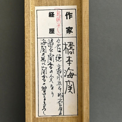 Squid Hanging to Dry ー橋本 海関 “烏賊干し圖”