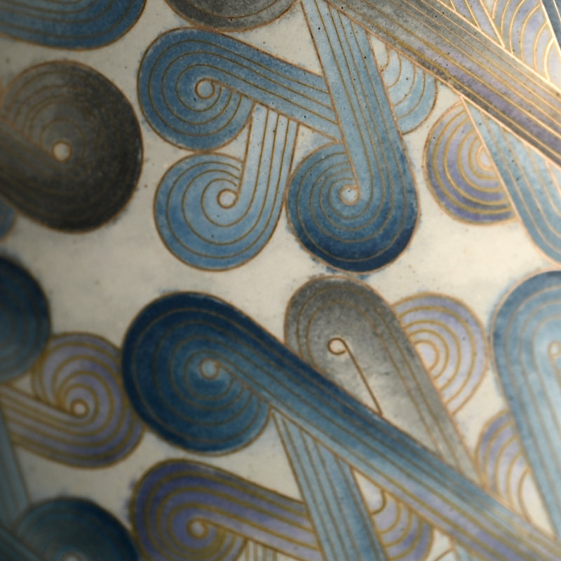 Exhibited Cloisonné Vase ー柴田 明 “有線七宝花器”