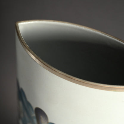 Exhibited Cloisonné Vase ー柴田 明 “有線七宝花器”